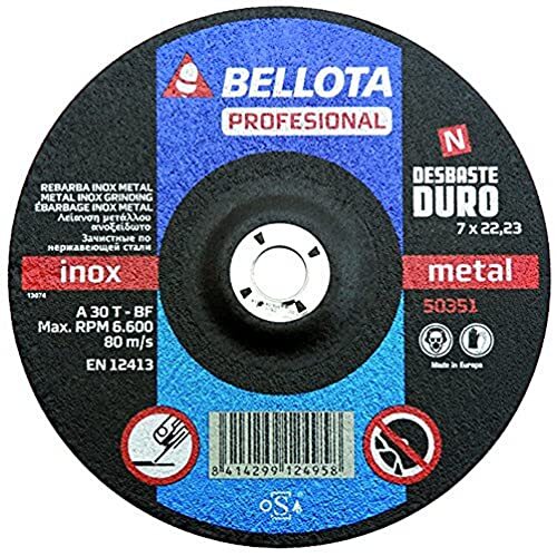 Disco Abrasivo Spianatura INOX   METAL Duro   PROFESSIONALE