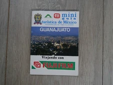 Vintage Fujifilm Mini Guide Tourist of Mexico - Guanajuato 1989 In Espanol