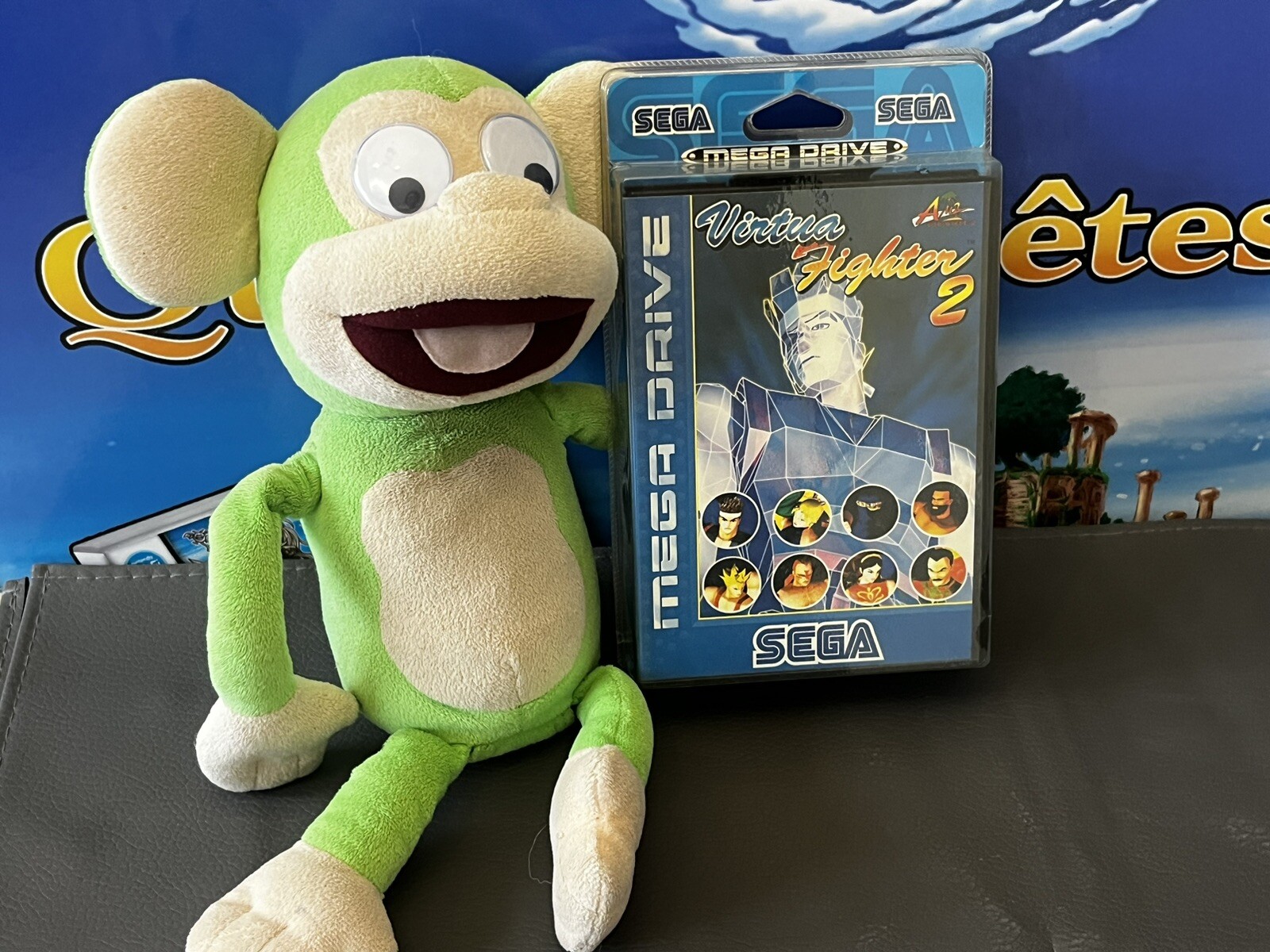 Virtua Fighter 2 Pal Sega Mega Drive Neuf Blister rigide New sealed megadrive !