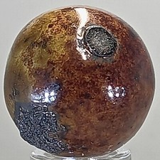 Vintage Bennington Clay Marble .74 Inches Near-Mint Condition
