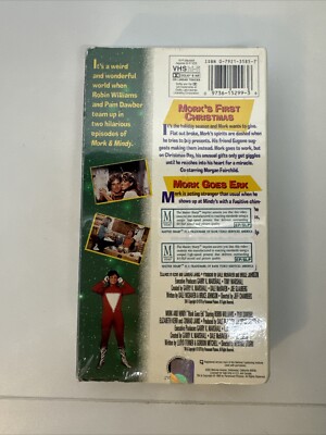 Mork & Mindy - 2 Episodes [VHS] Robin Williams & Pam Dawber