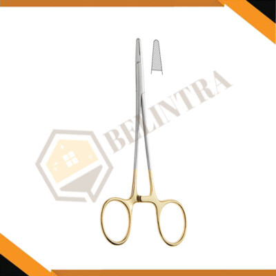 T/C Quality Baumgartner Needle Holder Straight ( 14cm ) | Stainless Steel