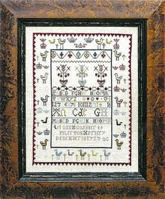 Ann Gardner 1723~Hands Across The Sea Samplers
