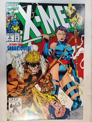 X-Men #6 (1992) Jim Lee, 1st app Birdy, Sabretooth, Omega Red, NM+