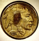 1936-S Buffalo Nickel 5 Cent #SPC-57