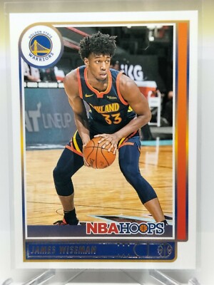 JAMES WISEMAN 2021-22 Panini NBA HOOPS Base Card #58 Golden State Warriors 
