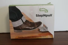 StepNPull SNPE-S Foot Operated Door-Pull Silver