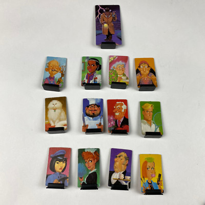 13 DEAD END DRIVE Game Replacement Parts (1993 Edition) Character Pawns