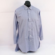Replica RAF WW2 full button Blue Shirt with attached Collar WD179