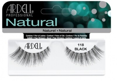 Ardell False Eyelashes #118 Black (2 Pack)