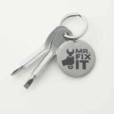 Screwdriver Keychain Set - Mr. Fix It