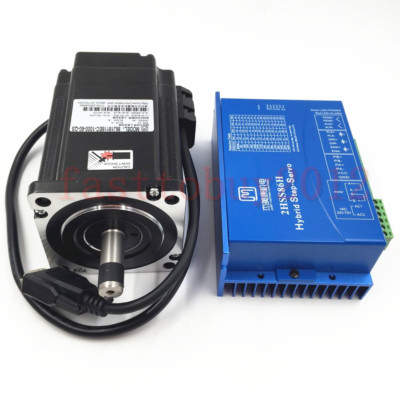NEMA34 2HSS86H Closed Loop Stepper Motor Hybrid Servo Drive 2 Phase CNC Kit 1.8°