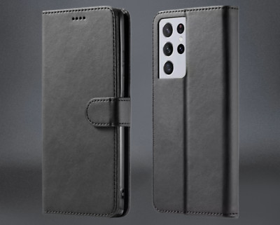 Für Samsung Galaxy S22 S21 ULTRA S23 S8+ Wallet Case Leder Flip Handy Hülle