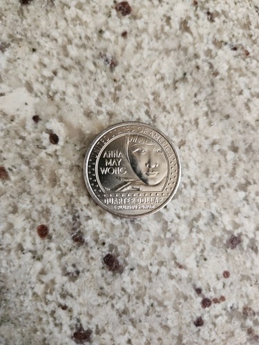 2022 D Anna May Wong quarter error - Picture 2 of 3