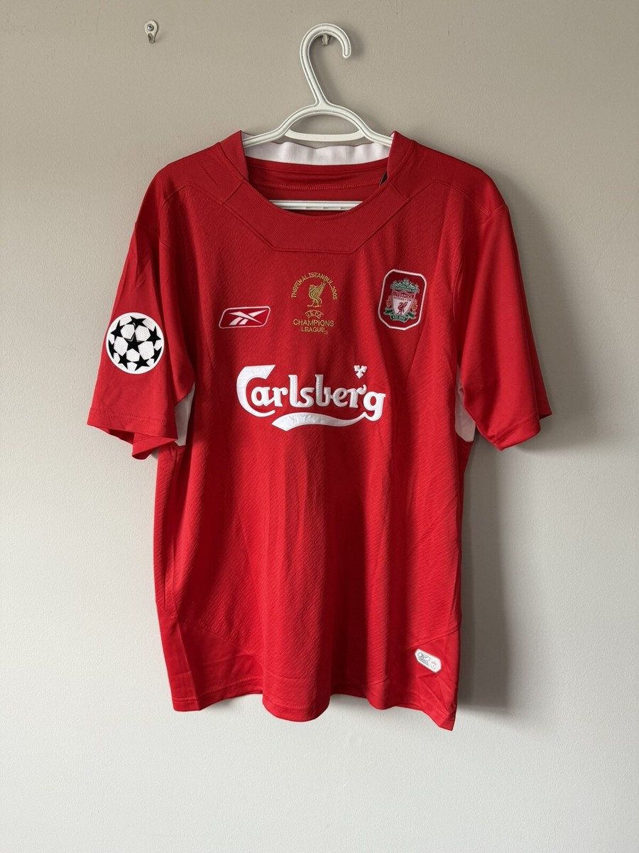 その他 100 Seasons of League Football Steven Gerrard Liverpool FC New Men's Champions League 2005