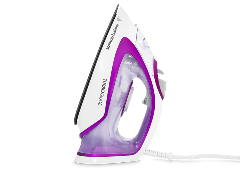 Morphy Richards TurboGlide Steam Iron Ceramic Non stick Soleplate 400ml 2800w - Image 2