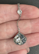 Collana ORIGINALE Cigno Firmato SWAROVSKI "Via" Y - SPLENDIDA