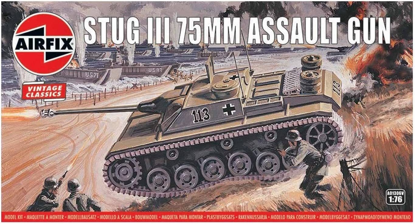 Airfix Stug III 75mm Assault Gun Model