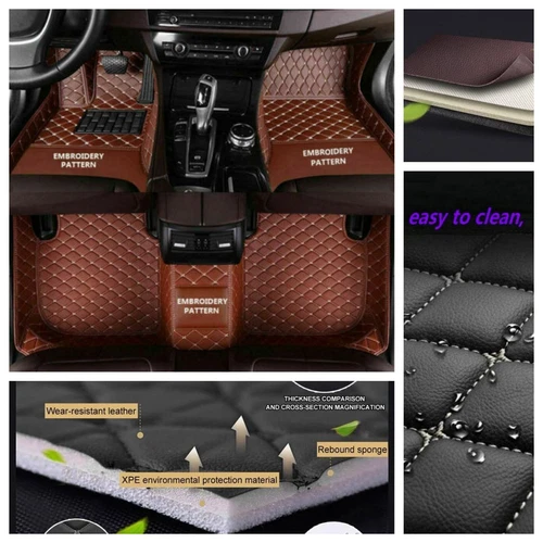 Fit Ford Crown Victoria Fusion Taurus Car Floor Mats Auto Carpets Waterproof Mat - Imagen 31 de 41