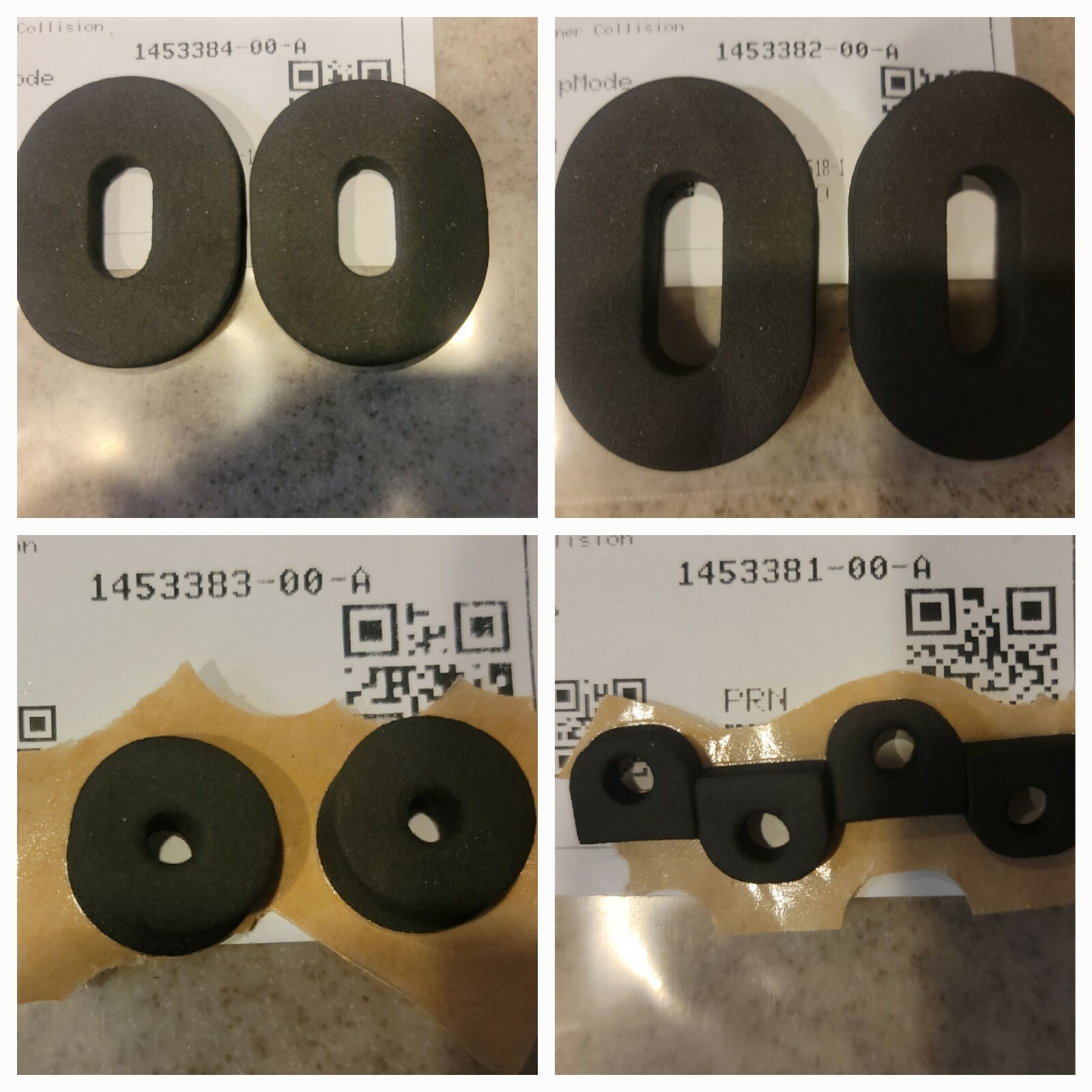 TESLA MODEL 3 Gaskets 1453381-00-A 1453382-00-A 1453383-00-A 