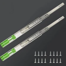 6 Pairs 22 inch Drawer Slides Soft Close Drawer Full Extension Drawer Slides 22 