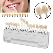 Porcelain Bleaching Teeth Whitening Comparison Dental Shade Guide VITA 16 Colors