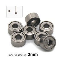 Bearings Inner Dia: 2mm Small Miniature Bearing Model Car Toy Accessories DIY