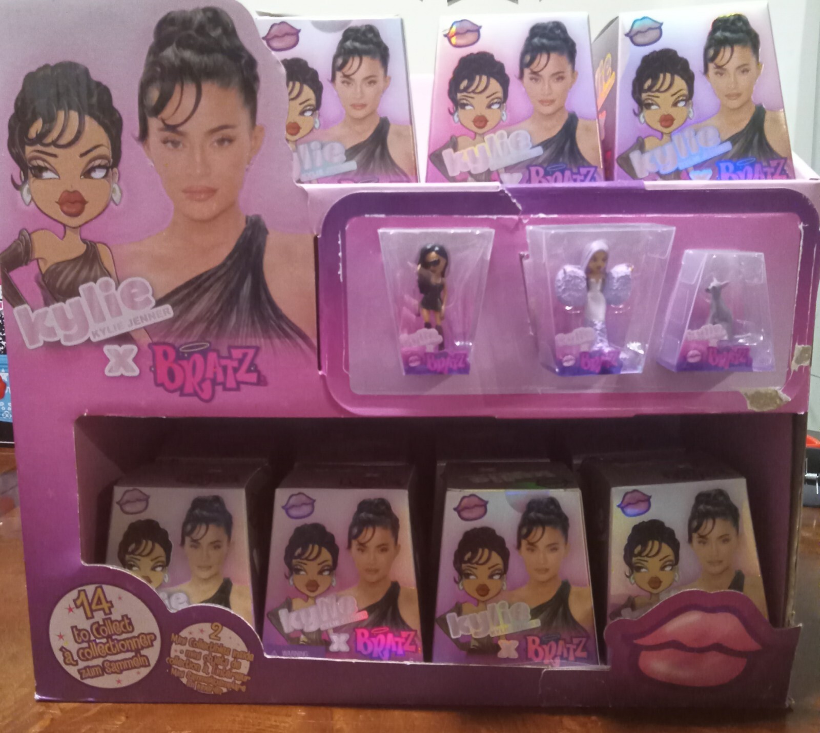 Kylie Jenner x Bratz 2023 NEW Lot Of 12- Ripped Display Box 
