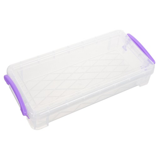 Multipurpose Plastic Desk Organizer Large Capacity Pencil Box