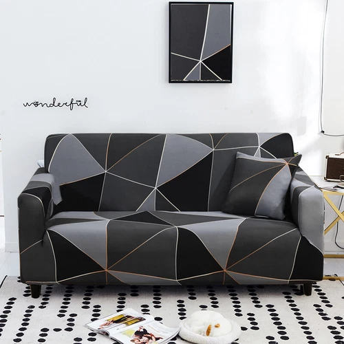 Elastische Sofabezug Garnitur für Wohnzimmer Couchbezüge rutschfeste Schonbezüge - Bild 34 von 51