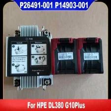 P26491-001 P14903-001 For HP ProLiant DL380 Gen10 Plus Cooling Fan Heatsink