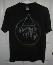 Pink Floyd official T SHIRT Dark Side of the Moon World Tour 2011 preowned SMALL
