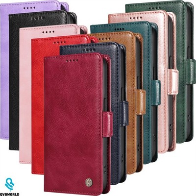 Für Xiaomi Redmi Note 14 Pro Plus 14 13 12 11 10 Magnet Wallet Case Handy Hülle