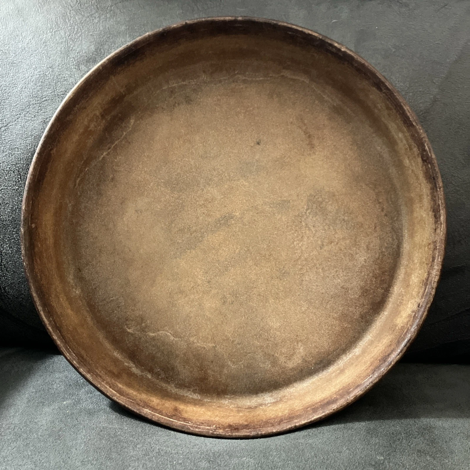 Pampered Chef Family Heritage Stoneware 10.5” Round Baking Stone Pizza Pan USA