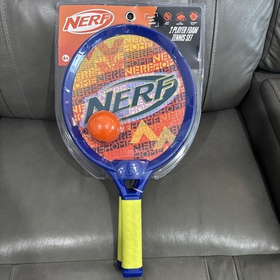 Nerf 2 Player Foam Tennis Set New & Ball Complete Indoor OutdoorFranklin Sports