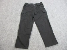 5.11 Tactical Pants Mens 30 Black Cargo Polyester Cotton Workwear Uniform