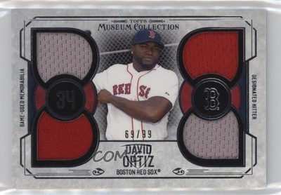2015 Topps Museum Collection 69/99 David Ortiz #PPQR-DO HOF 0qo1