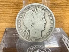 1907 Barber Half Dollar - 90% Silver - Historic Liberty Design - Collectible Coi