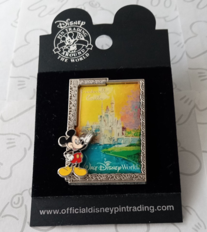 Mickey Mouse Cinderella Castle Around the World Walt Disney World 2002 Pin 13363