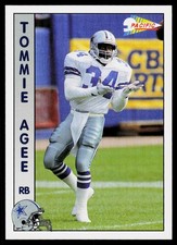 Tommie Agee, 1992 Pacific, #393, Dallas Cowboys,