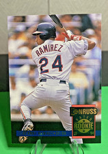 1994 Donruss Rated Rookie Manny Ramirez #322 Cleveland Indians