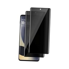 Privacy Screen Protector for Moto Edge 2024, 2-Pack Anti-peeping Anti-Spy 3D