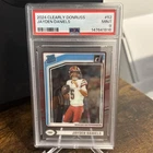 2024 Panini Clearly Donruss - Rated Rookie Jayden Daniels #52 (RC) PSA 9