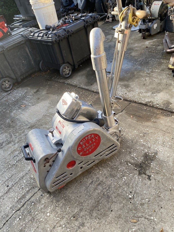 Super Galaxy Omega 8” floor sanding machine Belt Sander Used Works ...