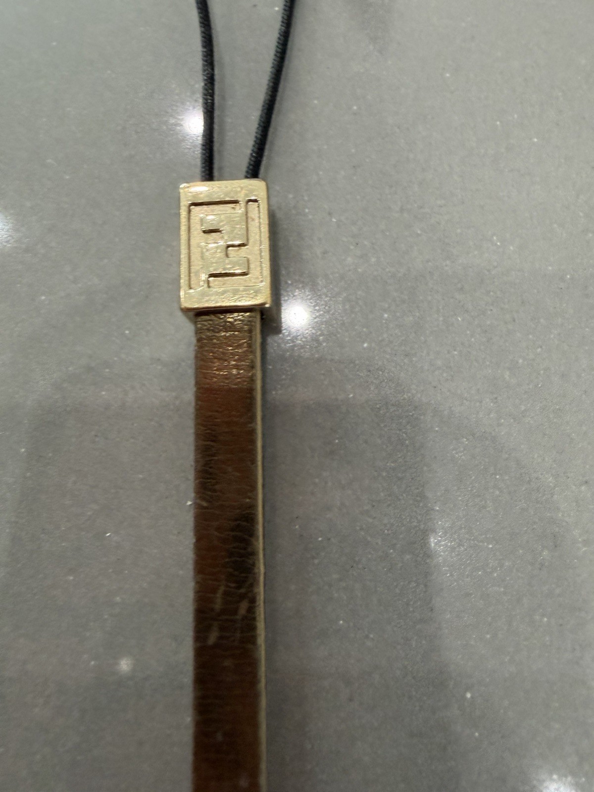 Fendi charm strap key ring with heart And Star Motif thumbnail 4