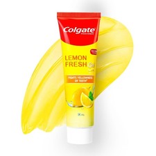 Colgate Lemon Fresh Gel Toothpaste 120gm Anti-Yellow Whitening Paste