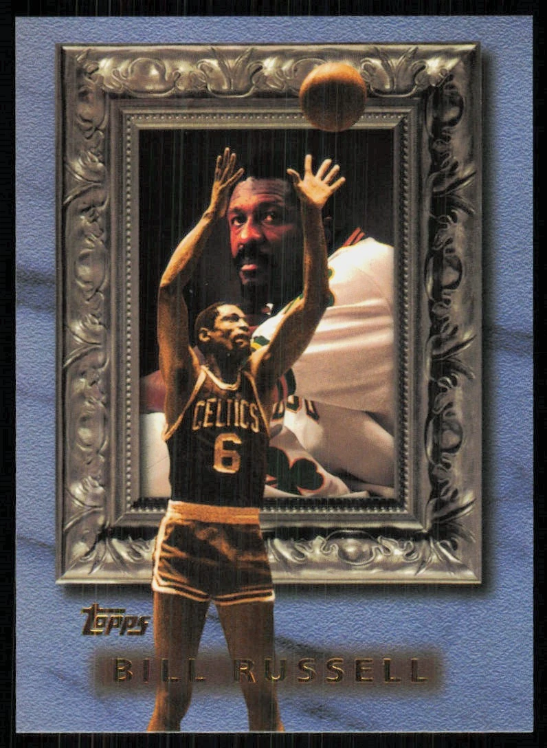 Topps Bill Russell Basketball Sports Trading Cards & Accessories