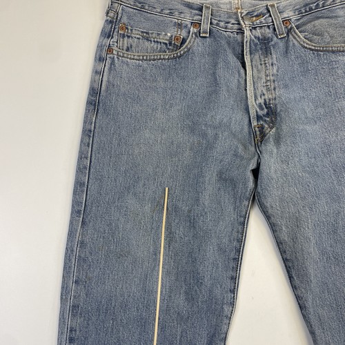 Pantaloni jeans Levi Strauss & Co 501 denim taglia 32 x 30 - Foto 9 di 14