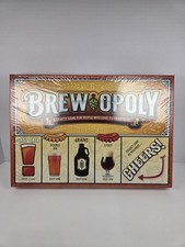 BREW-OPOLY - Made in USA - Rare Beer Monopoly Board Game - Brand New Sealed