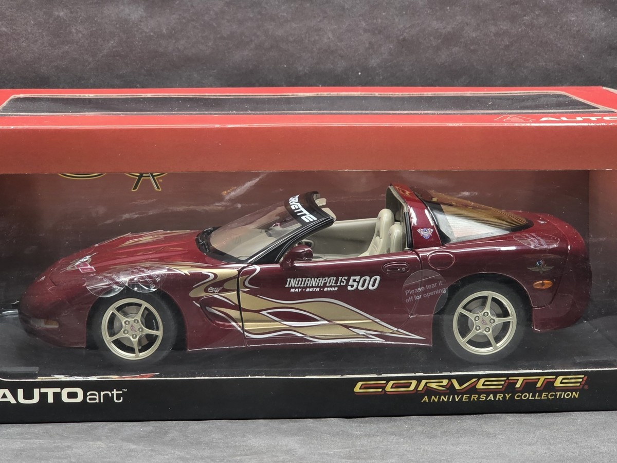 AUTOART シボレーコルベットC5コンバーチブル 1/18 AutoArt 2003 Chevy Corvette C5 Indy 500 Pace Car 1:18 Scale